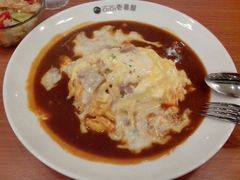 奶香鸡肉咖喱蛋包饭-COCO壱番屋(北京平安国际金融中心店)