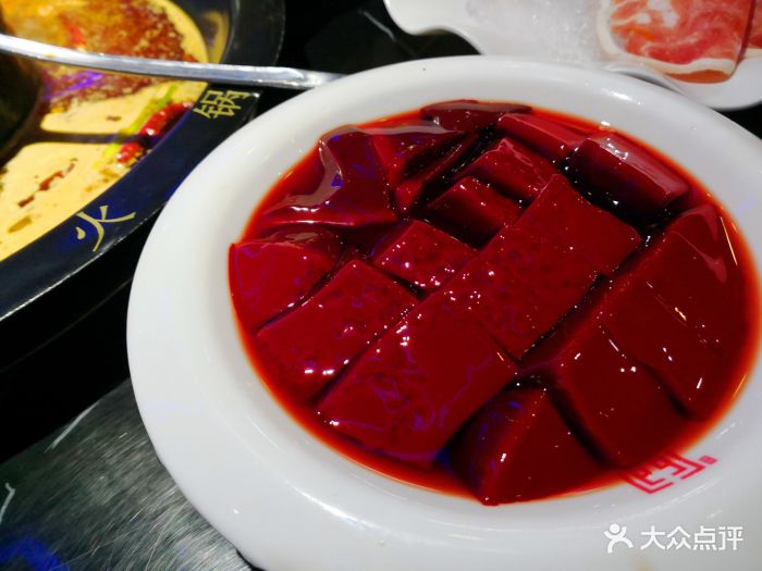 大龙火锅(世纪汇店)-鸭血-菜-鸭血图片-深圳美食-大众点评网