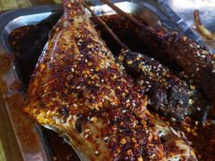 烤巴掌耗儿鱼-袁师傅烤肉(弹子石店)
