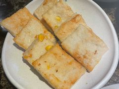 香煎鱼饼-鱼粤鲜淘米捞·中山脆肉鲩火锅(悦湖会店)