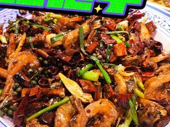 香辣虾和蛙双拼2斤-农川记&酸菜鱼四川料理(横岗荣德店)