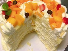 动物奶油榴莲千层蛋糕-艾加柒克蛋糕茶歇甜品台(春熙路店)