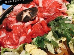 雪花牛肉寿喜锅-隐泉之语日式料理(王府中环店)
