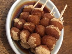 手摇黑糖黄豆糯米小丸子-去茶山(新光里店)