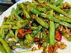 干煸四季豆-新興传承烤鸭