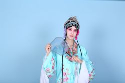 -后宫·古装汉服京剧儿童亲子全家福摄影
