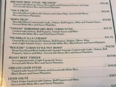 -Versailles Restaurant Cuban Cuisine