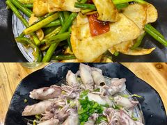 白灼墨鱼仔-天宝食坊·啫啫煲大排档(西华路店)