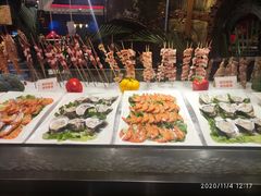 自助取餐区-四海一家自助餐(益田假日广场店)