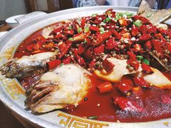 -东来菜馆•手抓海鲜家常菜•海鲜锅贴(鸽子窝店)
