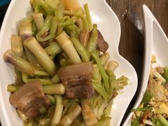蒲笋炒肉-小时候文化餐厅(盘山店)