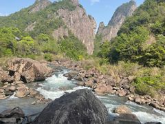 -楠溪江石桅岩