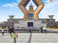 -法门文化景区-合十舍利塔