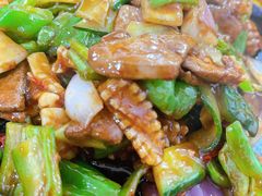 鱿鱼爆猪肝铁板-卢庄(江汉路店)