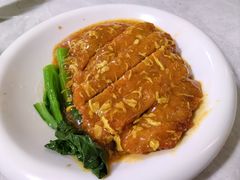 泰式辣咖喱猪扒面-颓记茶餐厅(美景总店)