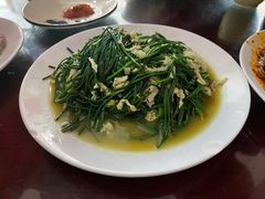 沙葱炒蛋-范记靖远羊羔肉(博物馆店)