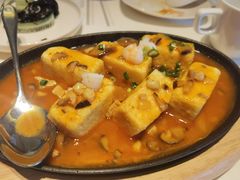 铁板香煎自制滑豆腐-莆田餐厅PUTIEN(西安万象天地店)