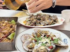 烤扇贝-老东镇啤酒屋海鲜加工·蒸汽海鲜·海鲜烧烤(台东店)