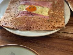 巴黎火腿鸡蛋芝士蘑菇可丽饼-RAC BAR(安福路店)