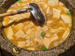 石锅鸡汤豆腐-绿茶餐厅(西单老佛爷店)