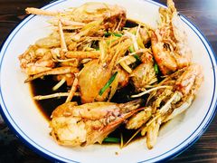 油爆糟虾-兰边碗(鼓楼店)