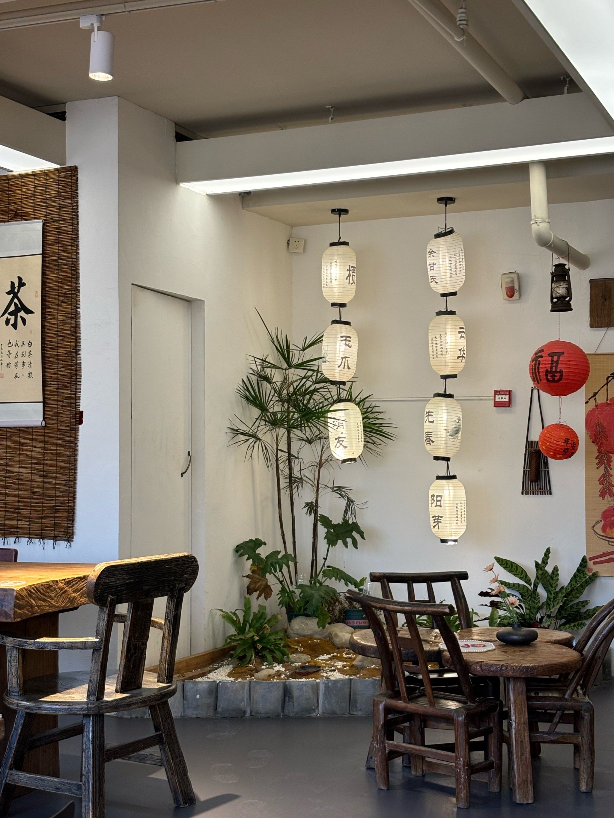 好古风的奶茶店!