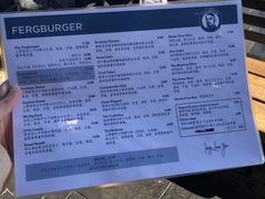 菜单-Fergburger(皇后镇店)