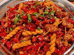 独家招牌牙签肉-老九巷川小馆(万松园店)