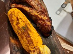 美式烟熏烧烤猪肋排配烤玉米-Cyclus Craft Kitchen薩克思手工厨房