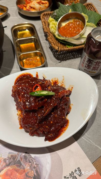 草家酱蟹炭火烤肉店(珲春南路一店)图片