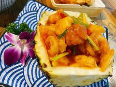 泰式菠萝酸甜虾球-Hi YOU你的饭局泰餐厅(雍和宫店)