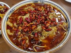 水煮肉片-付掌柜在成都·热炒砂锅集(金禾店)