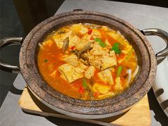 石锅豆腐小河虾-宏宴·新京菜(望京店)