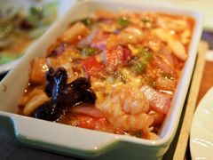 芝士海鲜焗饭-绿茵阁牛扒餐厅(客村店)