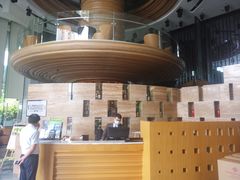 -深圳温德姆至尊酒店·大堂吧·户外花园