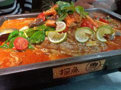-探鱼·鲜青椒爽麻烤鱼(广州花都来又来店)