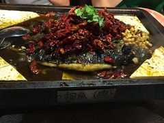 -探鱼·鲜青椒爽麻烤鱼(广州花都来又来店)