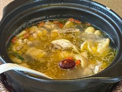 土鸡汤半只-水岸居湖景农家乐·阳澄湖大闸蟹