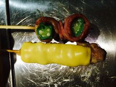 芝士鸡肉串-晶吉·居酒屋·烧鸟·生鱼饭(中山区民主广场店)