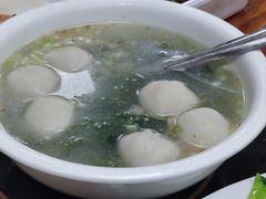龙须菜鱼丸汤-肥弟大排档(汕樟路店)