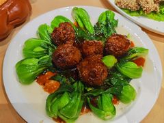 菜心素肉圆-功德林(南京西路店)