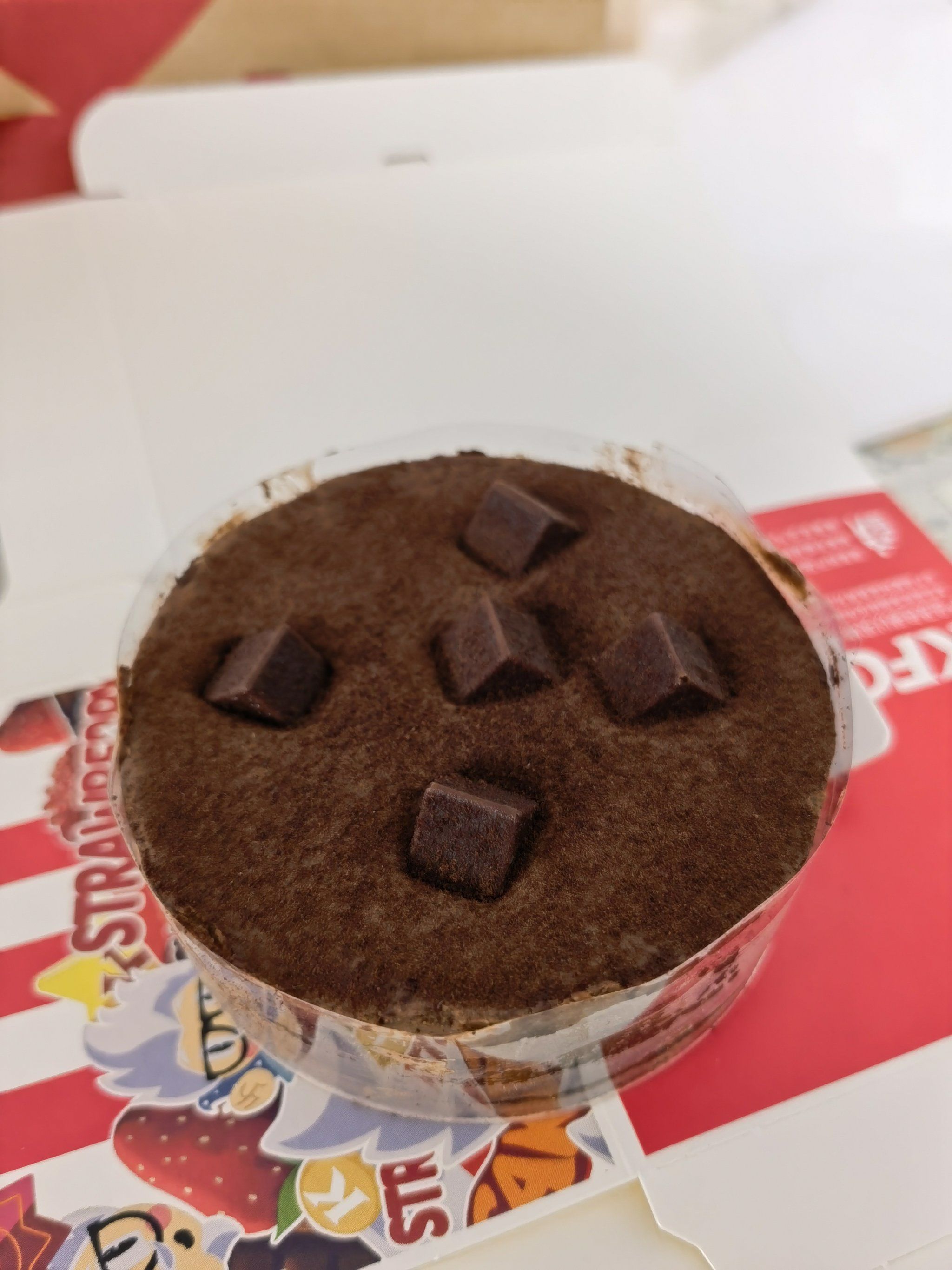 kfc巧克力流心小蛋糕