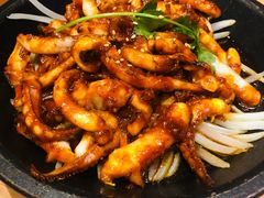 炒鱿鱼-黑牛黑猪烤肉专门店(万象城店)