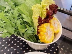 蔬菜拼盘-古铜老院铜锅涮肉·清真(双井店)