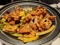 干锅牛蛙-渝蛙馆(新百店)