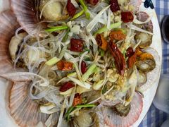 油泼扇贝-来之顺海鲜菜馆·青岛菜(栈桥店)
