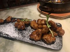 雪花糖醋里脊-绿茶餐厅(昌平悦荟店)