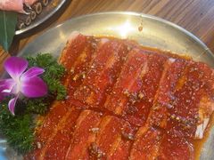 -明洞阿姨·韩式酱蟹烤肉·创意料理(三元桥店)