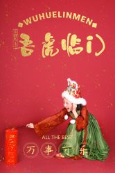 -后宫·古装汉服京剧儿童亲子全家福摄影