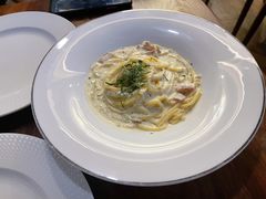 奶油培根意大利面-1861意大利餐厅(文化广场店)